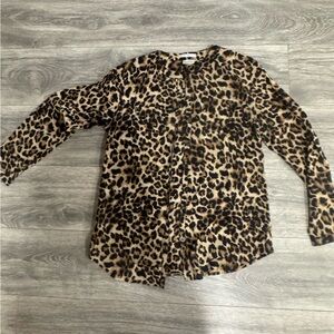 Van Heusen Animal Print Shirt Small